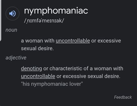 My experience dating a nymphomaniac : r/Celibacy